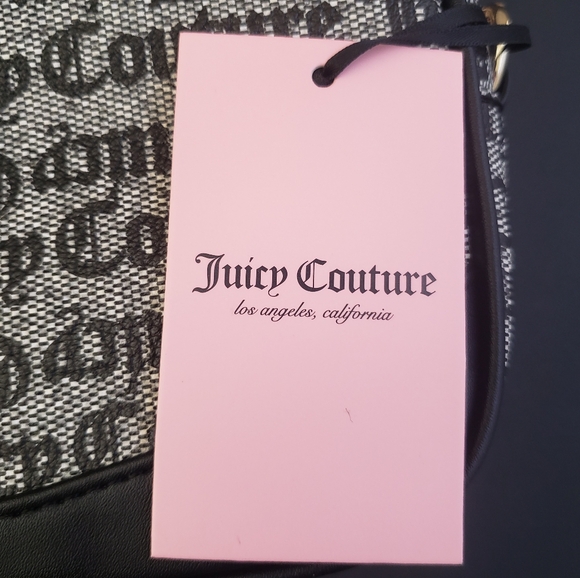 Juicy Couture Eastside Westside Camera Black/Beige Crossbody Bag NWT - Picture 12 of 16